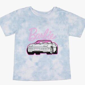 Girl's Barbie Convertible Tie-Dye Short Sleeve T-Shirt Size S (6-6X) NWT Girls